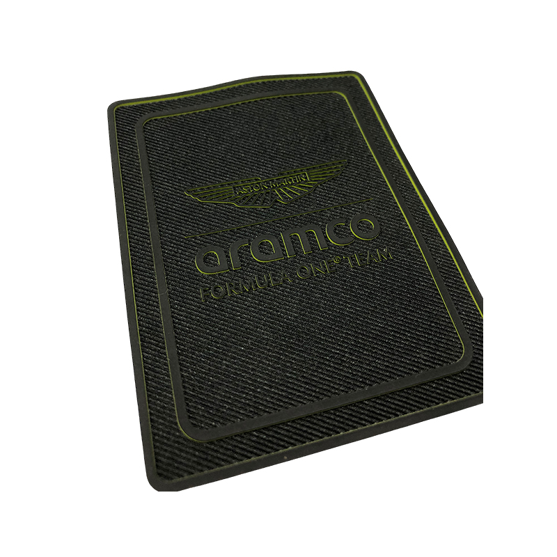 Woven Label Cloth Printing Silicone Three-Dimensional Thick Plate Silicone Heat Transfer Two-Color Silicone Trademark Heat Transfer High-Quality Auxiliary Materials