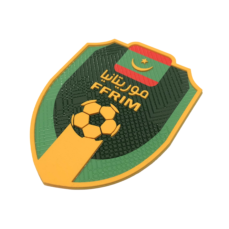 Silicone Heat Transfer Trademark Team Club Badge Positive Printing Thick Plate Silicone Clothing Logo High Quality Accessories