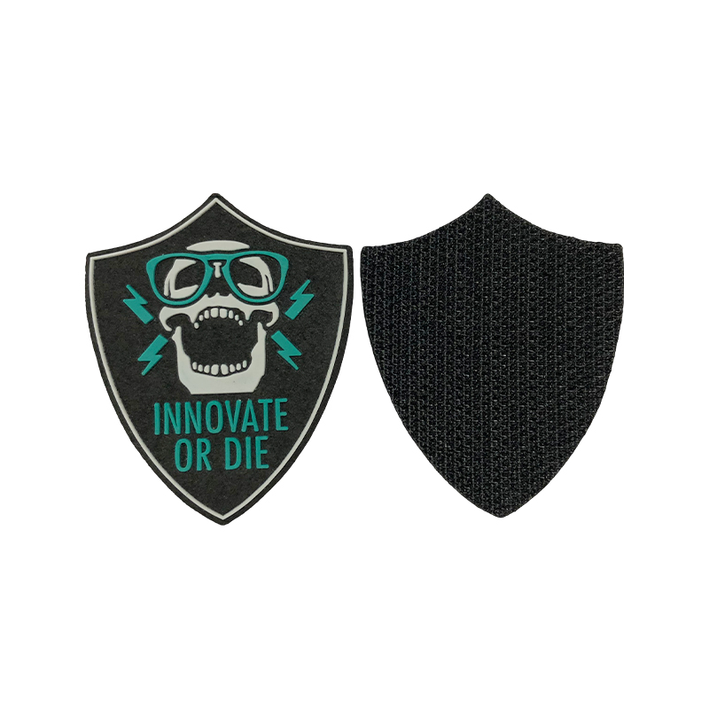 Mold Silicone Trademark With Velcro On The Back Soft Glue Three-Dimensional Letters Microfiber Base Fabric Glue Planting Source Factory
