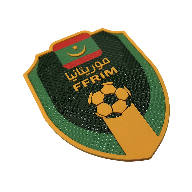 Silicone Heat Transfer Trademark Team Club Badge Positive Printing Thick Plate Silicone Clothing Logo High Quality Accessories