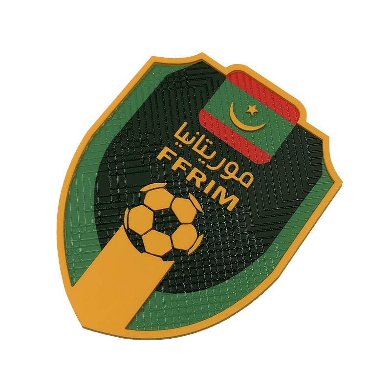 Silicone Heat Transfer Trademark Team Club Badge Positive Printing Thick Plate Silicone Clothing Logo High Quality Accessories