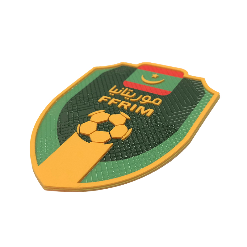 Silicone Heat Transfer Trademark Team Club Badge Positive Printing Thick Plate Silicone Clothing Logo High Quality Accessories